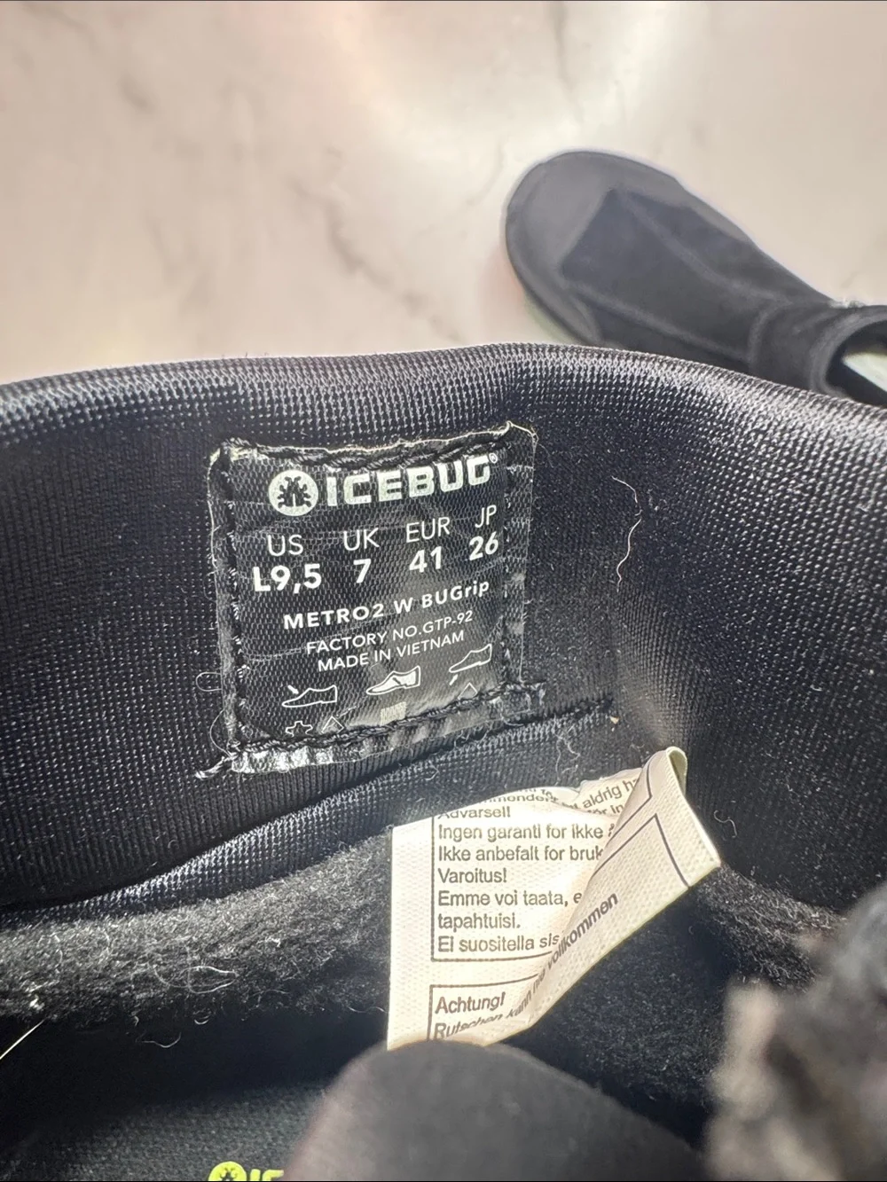 Icebug Metro 2 BUGrip Boot